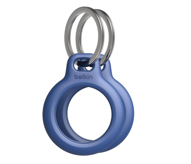 BELKIN Uchwyt breloczek do kluczy Secure Holder do AirTag - 2 pak, niebieski MSC002btBL - 1293427 - zdjęcie